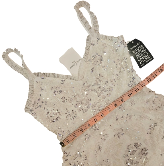 Needle & Thread Tiered Gloss Cami Gown - Picture 15 of 17